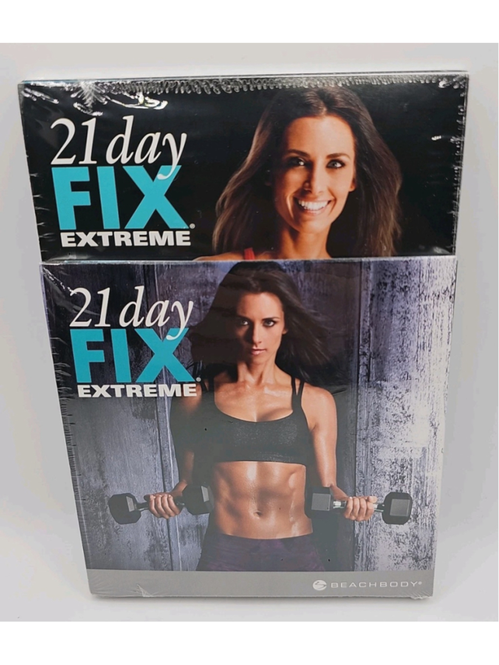 21 Day Fix Extreme 2 Disc DVD Home Workout Set With Eating Plan Book New Sealed